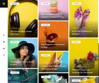 tulen mini website template desktop screenshot