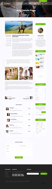 medical-2 mini website template desktop screenshot