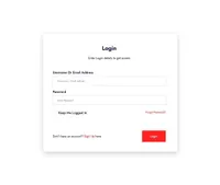 capitalshop mini website template desktop screenshot