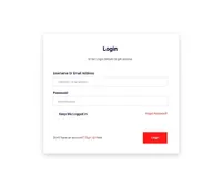 abcbook mini website template desktop screenshot