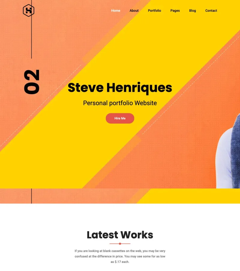 Steve Web Developer template