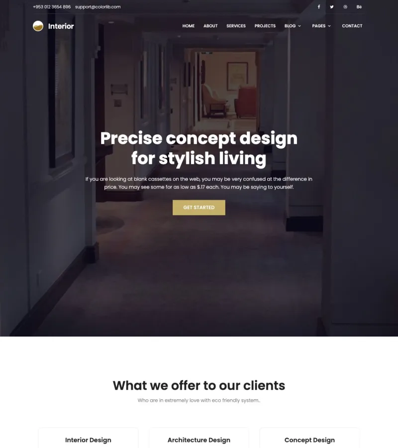 Interior Design Interior Designer template