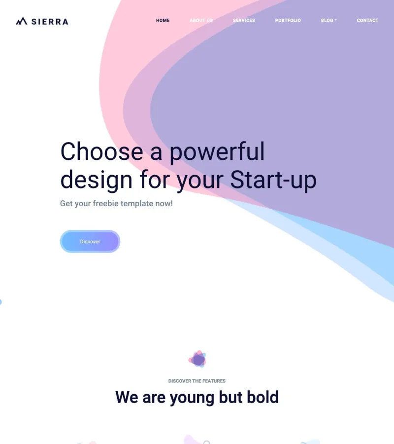 Sierra Web Developer template