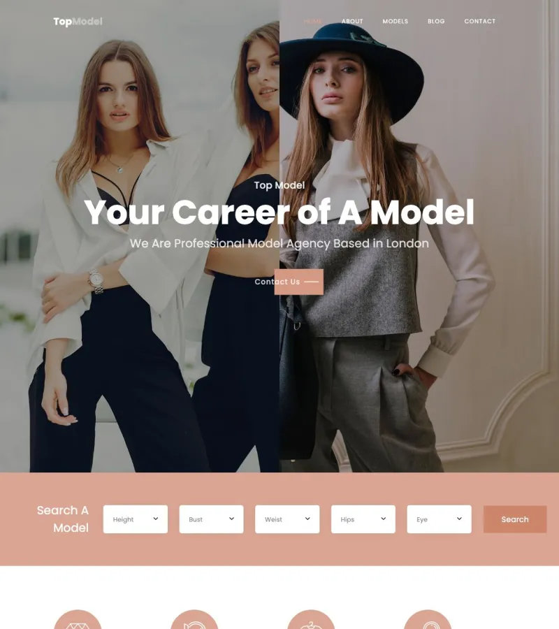 Topmodel Photographer template