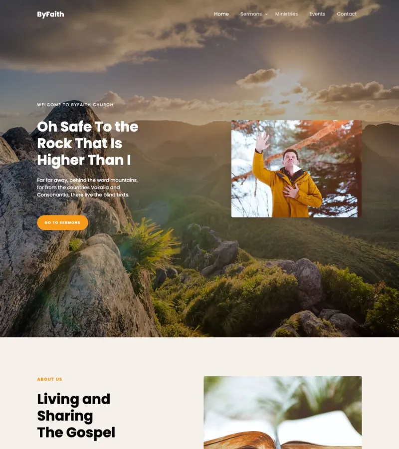 Byfaith Event Planner template