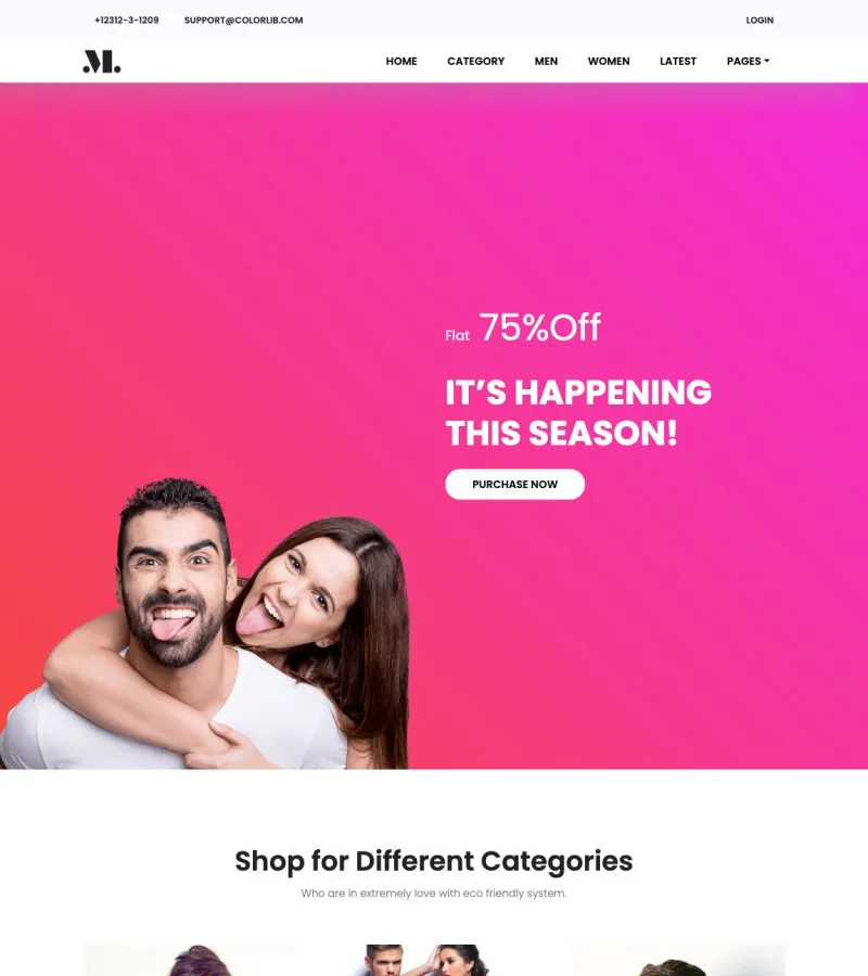 Fashionista Fashion template