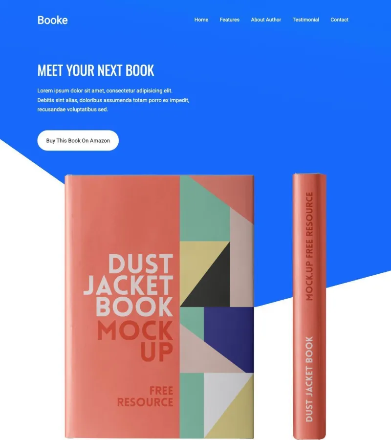 Booke Bookstore template
