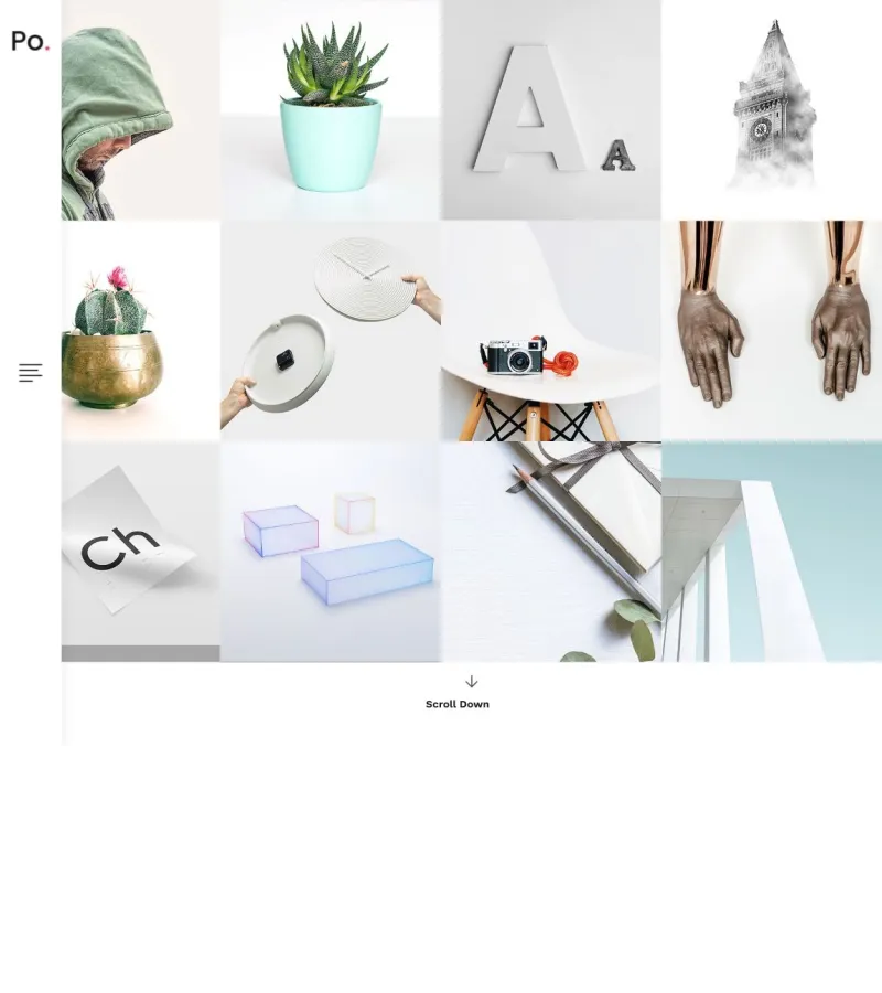 Po-Portfolio Web Developer template