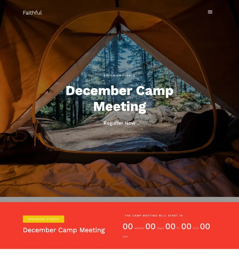 Faithful Charity template