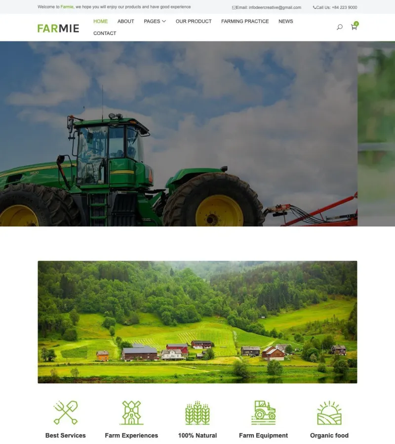 Farmie Florist template