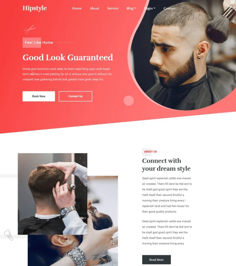  Beauty Salon template