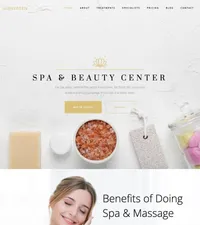 energen mini website template desktop screenshot