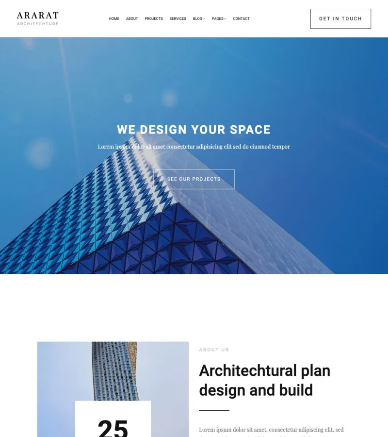 Ararat Interior Designer template